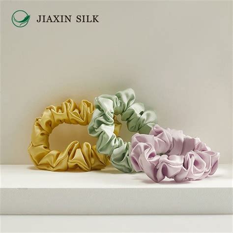 wholesale mulberry silk scrunchy
